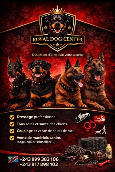 R.D.C  met  votre disposition plusieurs services sur tout ce qui concerne la vie des chiens et leurs lments.  Prix  50 .  Tl  243 81 78 98 103.  vous la parole.